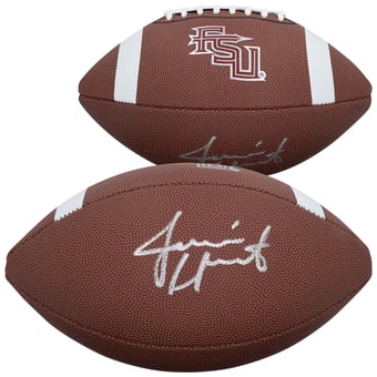 Jameis Winston Florida State Seminoles Autographed Nike Replica Football