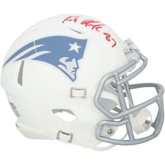 Rob Gronkowski New England Patriots Autographed Riddell Rivalry Speed Mini Helmet