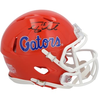 Tim Tebow Florida Gators Autographed Riddell Tom Petty Speed Mini Helmet
