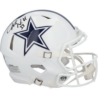 Javonte Williams Dallas Cowboys Autographed Riddell 2022 Alternate Speed Authentic Helmet