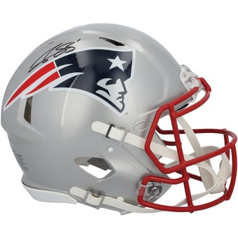 A.J. Brown New England Patriots Autographed Riddell Speed Authentic Helmet
