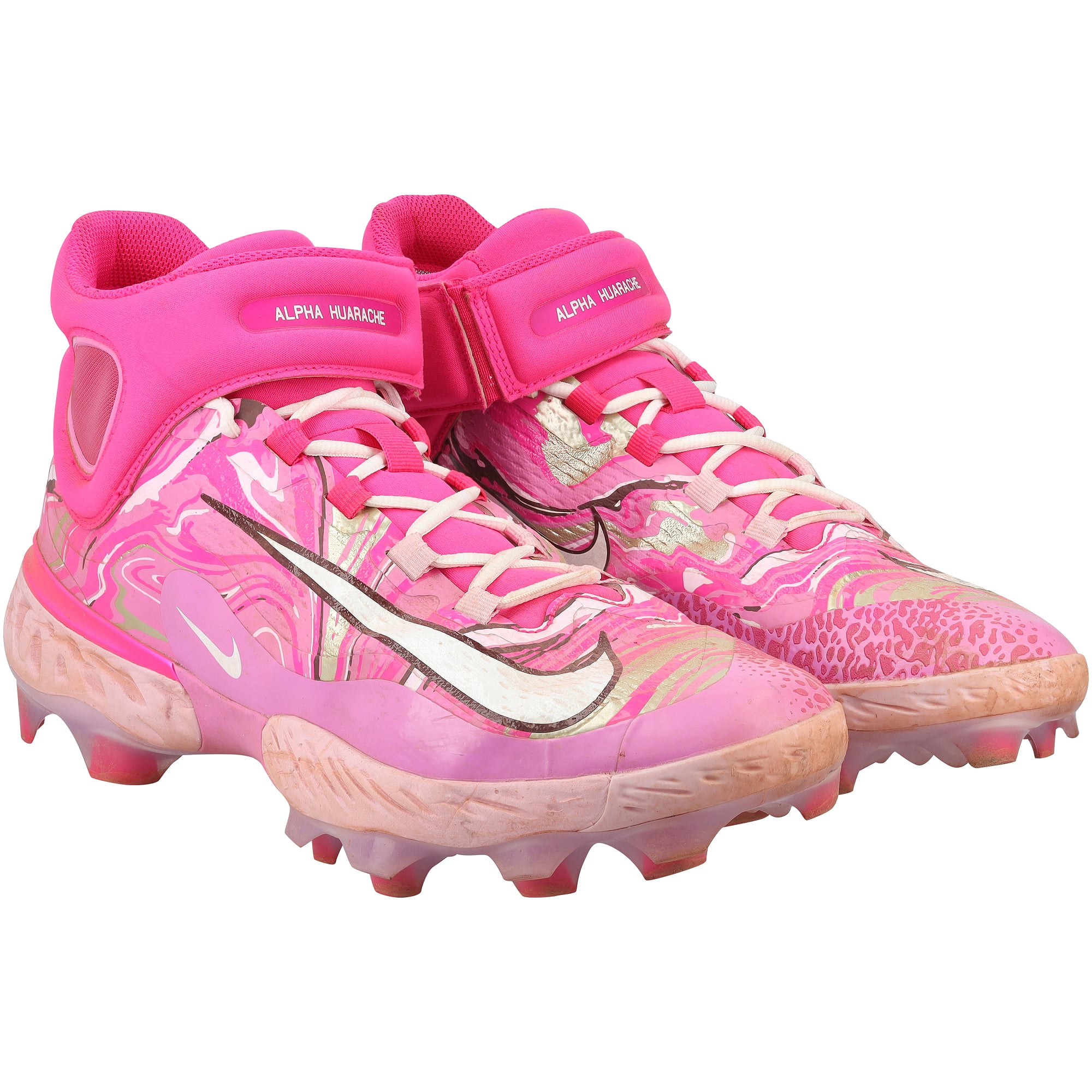 Pete Alonso Baltimore Orioles Game-Used Pink Nike Cleats vs. Athletics on May 10th, 2026