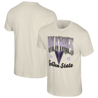 Unisex Stadium Essentials Natural Golden State Valkyries Sky High T-Shirt
