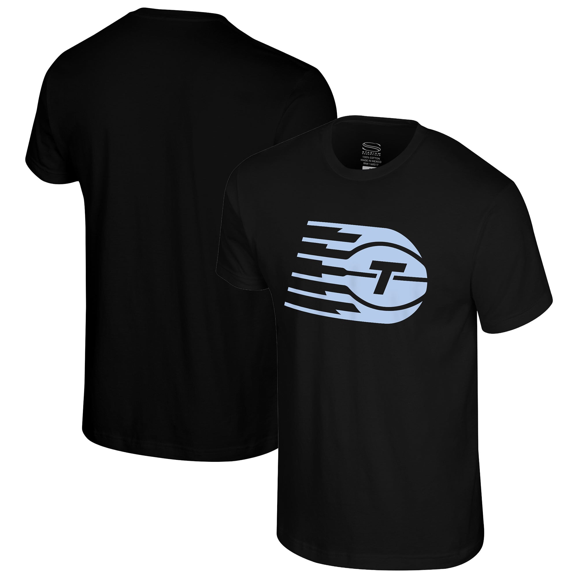 Unisex Stadium Essentials Black Toronto Tempo Origins Color Logo T-Shirt