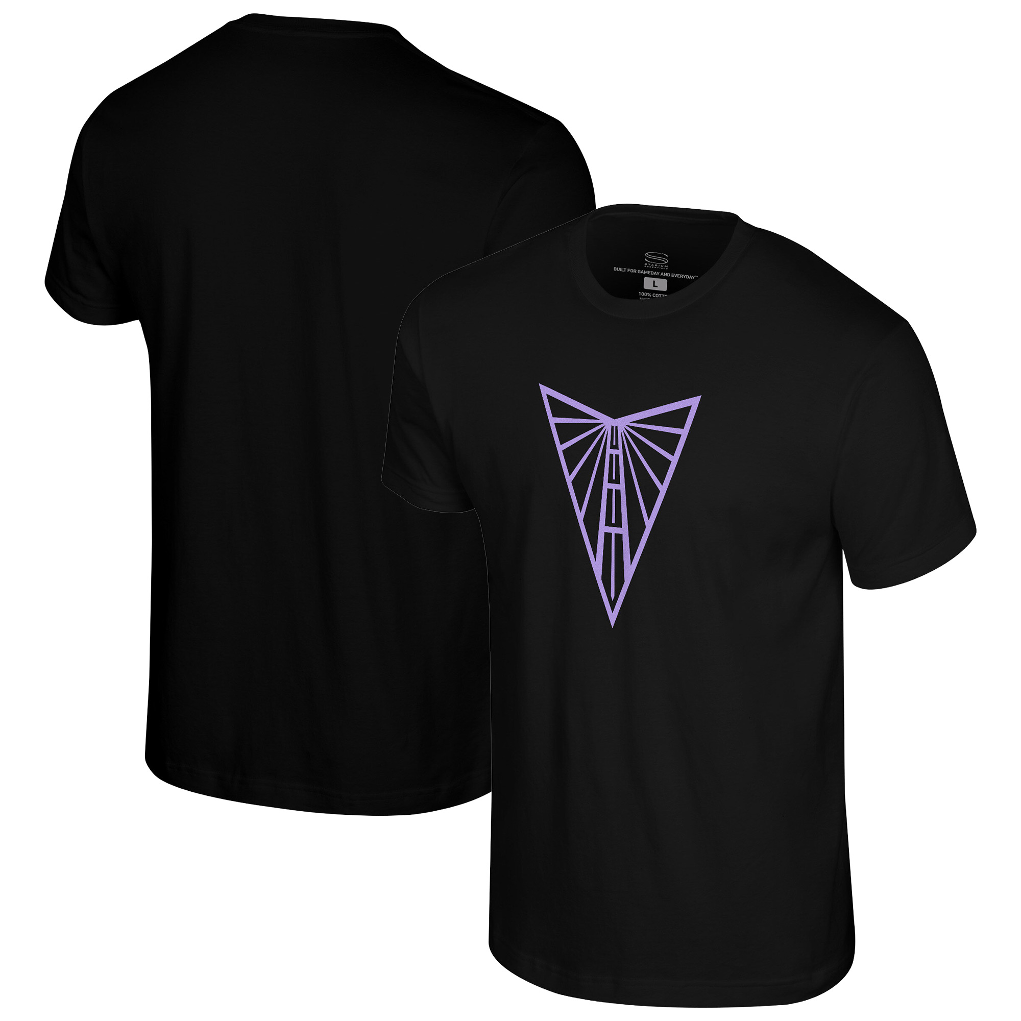 Unisex Stadium Essentials Eclipse Black Golden State Valkyries Origins Color Logo T-Shirt