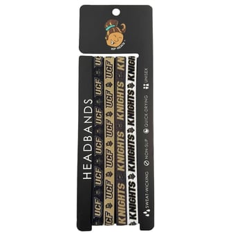 Hip Heads  UCF Knights Four-Pack of Thin Headbands