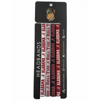 Hip Heads  Alabama Crimson Tide Four-Pack of Thin Headbands