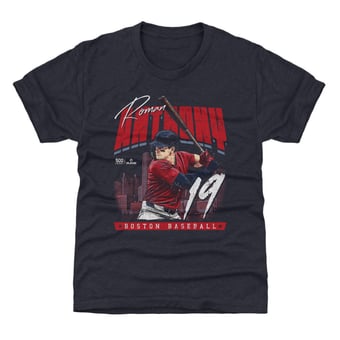 Youth 500 Level Roman Anthony Navy Skyline T-Shirt
