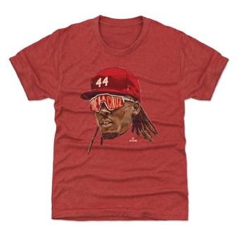 Youth 500 Level Elly De La Cruz Red Sunglasses T-Shirt