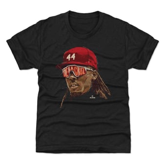 Youth 500 Level Elly De La Cruz Black Sunglasses T-Shirt