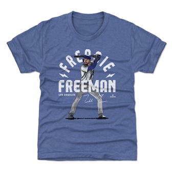 Youth 500 Level Freddie Freeman Royal Arc T-Shirt