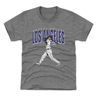 Youth 500 Level Shohei Ohtani Gray Big Time T-Shirt