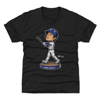 Youth 500 Level Shohei Ohtani Black Bobblehead T-Shirt