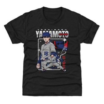Youth 500 Level Yoshinobu Yamamoto Black Anime T-Shirt