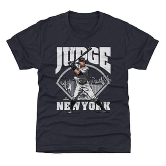 Youth 500 Level Aaron Judge Navy Field T-Shirt