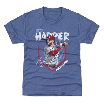 Youth 500 Level Bryce Harper Royal Base T-Shirt