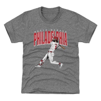 Youth 500 Level Bryce Harper Gray Big Time T-Shirt