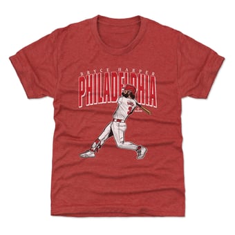 Youth 500 Level Bryce Harper Red Big Time T-Shirt