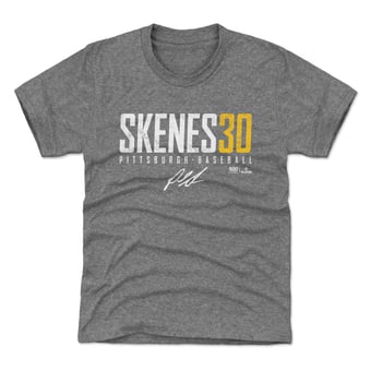 Youth 500 Level Paul Skenes Gray Elite T-Shirt