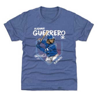 Youth 500 Level Vladimir Guerrero Jr. Royal Base T-Shirt