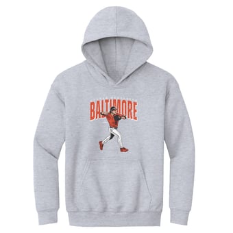 Youth 500 Level Gunnar Henderson Gray Big Time Hoodie