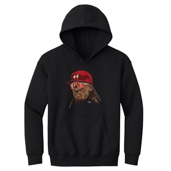 Youth 500 Level Elly De La Cruz Black Sunglasses Hoodie