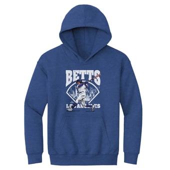Youth 500 Level Mookie Betts Heather Royal Field Hoodie
