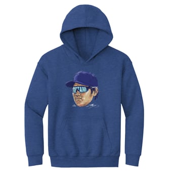 Youth 500 Level Shohei Ohtani Heather Royal Sunglasses Hoodie