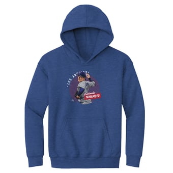 Youth 500 Level Yoshinobu Yamamoto Heather Royal Anime Hoodie