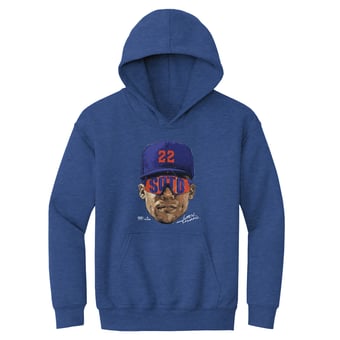 Youth 500 Level Juan Soto Heather Royal Sunglasses Hoodie