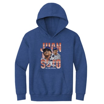 Youth 500 Level Juan Soto Heather Royal Vintage Hoodie