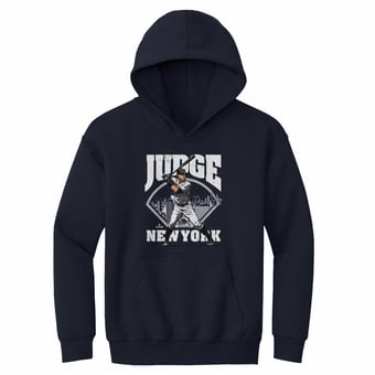 Youth 500 Level Aaron Judge Navy Field Hoodie