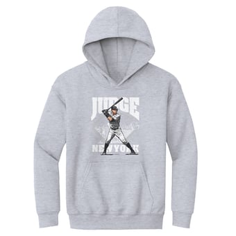 Youth 500 Level Aaron Judge Gray Field Hoodie