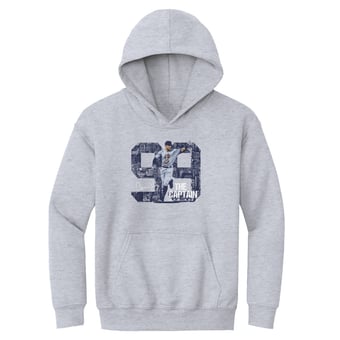 Youth 500 Level Aaron Judge Gray Skyline Hoodie