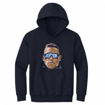 Youth 500 Level Aaron Judge Navy Sunglasses Hoodie
