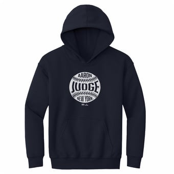 Youth 500 Level Aaron Judge Navy Vintage Baseball Hoodie
