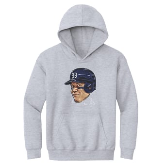 Youth 500 Level Aaron Judge Gray Smile Hoodie