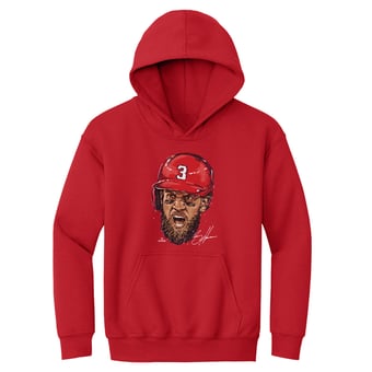 Youth 500 Level Bryce Harper Red Scream Hoodie