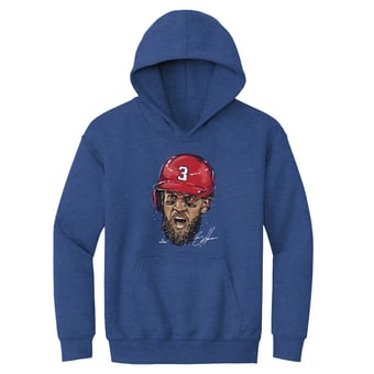Youth 500 Level Bryce Harper Heather Royal Scream Hoodie