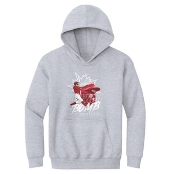 Youth 500 Level Kyle Schwarber Gray Dual Schwar Bomb Hoodie