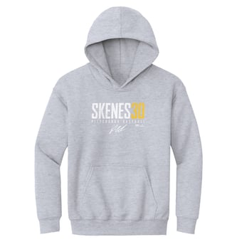Youth 500 Level Paul Skenes Gray Elite Hoodie