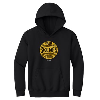Youth 500 Level Paul Skenes Black Vintage Baseball Hoodie