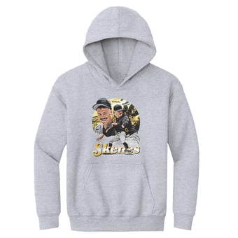 Youth 500 Level Paul Skenes Gray Vintage Hoodie