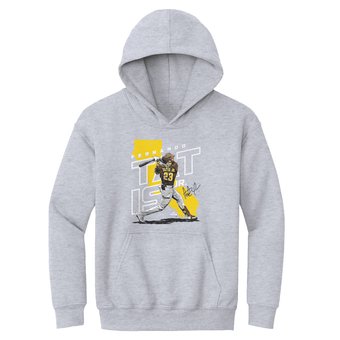Youth 500 Level Fernando Tatis Jr. Gray Player Map Hoodie