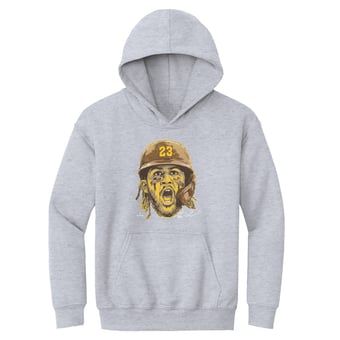 Youth 500 Level Fernando Tatis Jr. Gray Scream Hoodie