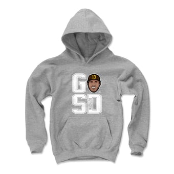 Youth 500 Level Manny Machado Gray GO SD Hoodie