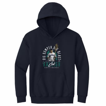 Youth 500 Level Cal Raleigh Navy Big Dumper Big Blast Hoodie