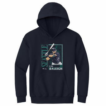 Youth 500 Level Cal Raleigh Navy Card Hoodie