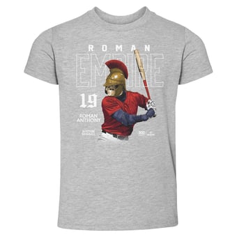Toddler 500 Level Roman Anthony Heather Gray Roman Helmet T-Shirt