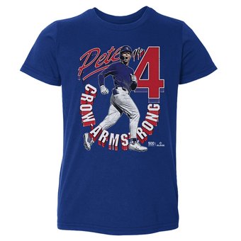 Toddler 500 Level Pete Crow-Armstrong Royal Retro T-Shirt